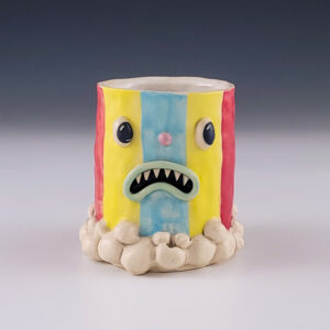 Rainbow Face Cup #ab102