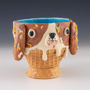 Dog Ice Cream Bowl #ab103
