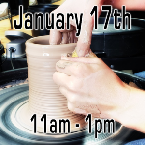 1 Time Class January 17th 11:00am - 1:00pm