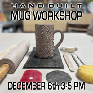 Holiday Cocoa Mug Workshop - December 6th 3:00-5:00pm
