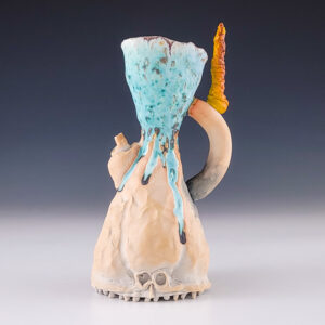 Ewer with Landscape Handle #zt104