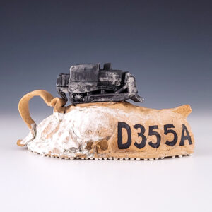 I Would Rather Be Drinking from a Komatsu D355a Teapot #zt107