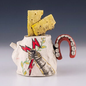 Strategic Command Teapot with Geriatric Handle #zt109