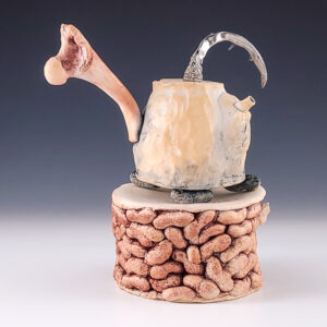 Hunting Relic Teapot with Tea-Stone #zt110