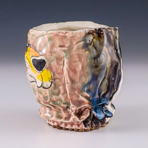 Chester under the couch; Waylon disapproves Cup #zt97