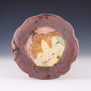 Textured Round Plate #dd15