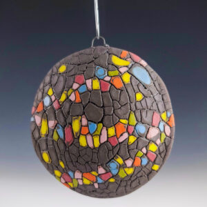 Crackle Ornament #eb479