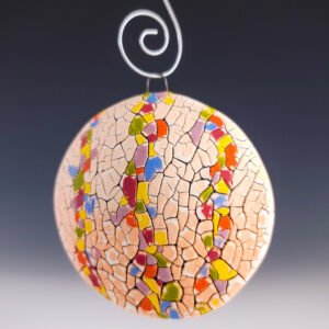 Crackle Ornament #eb480