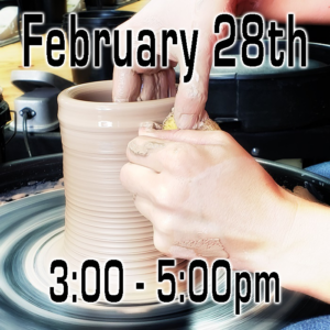 1 Time Class February 28th 3:00 - 5:00pm