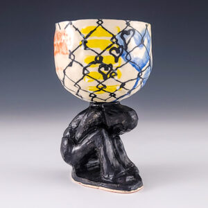 Marcè Nixon-Washington's Untitled: Drunk Nights Margarita Glass #lc11mnix03