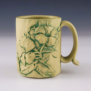 Hummingbird and Flower Mug #jb256