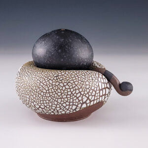 Dumpling Shaker & Cellar with Spoon #ah73