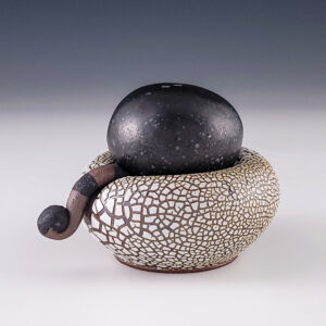 Dumpling Shaker & Cellar with Spoon #ah81